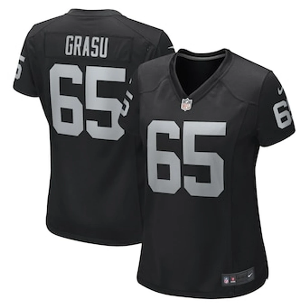 Women's Nike Hroniss Grasu Black Las Vegas Raiders Game Player Jersey