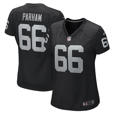 Women's Nike Dylan Parham Black Las Vegas Raiders Game Player Jersey