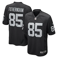 Men's Nike Cole Fotheringham Black Las Vegas Raiders Game Player Jersey