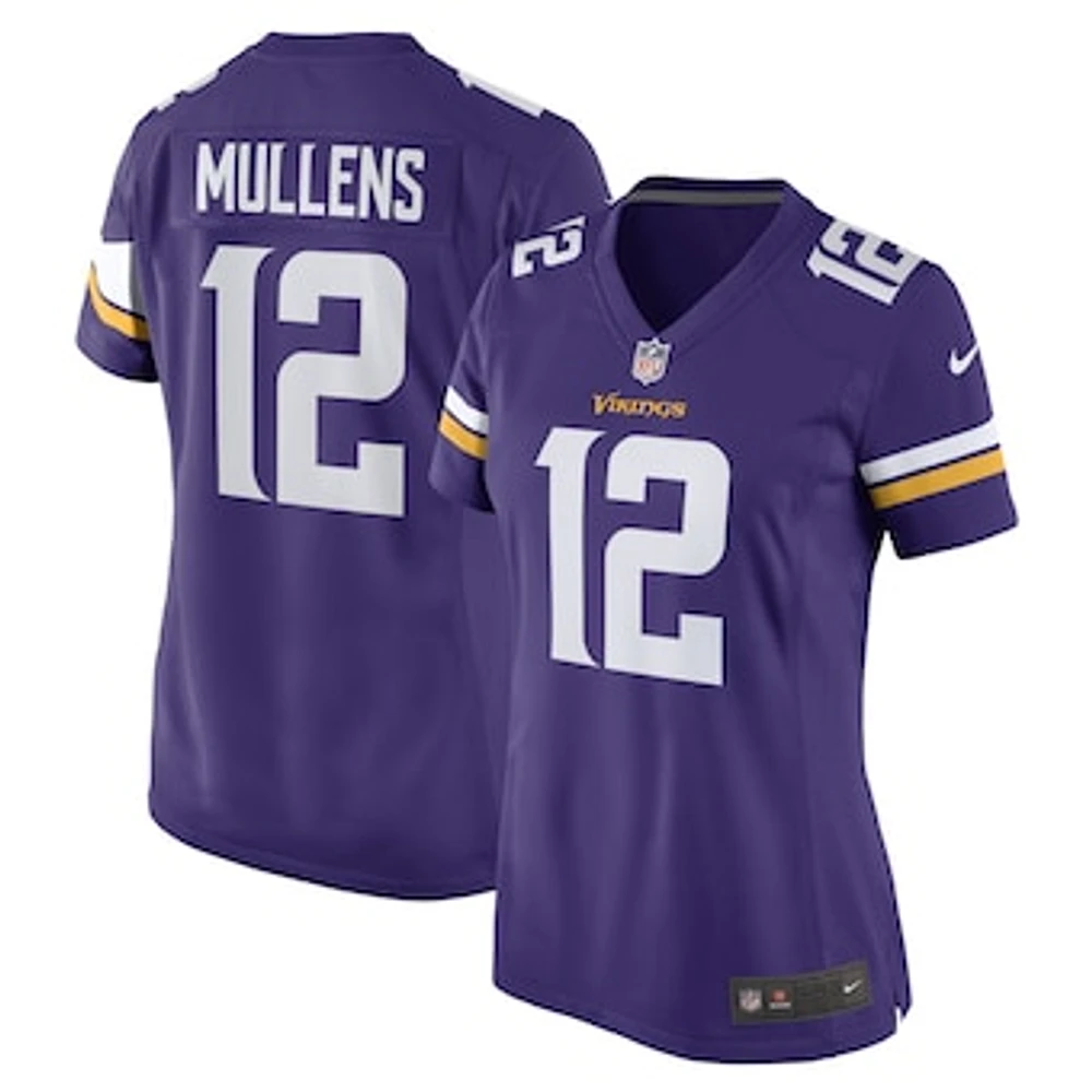 Women's Nike Nick Mullens Purple Minnesota Vikings Game Player Jersey