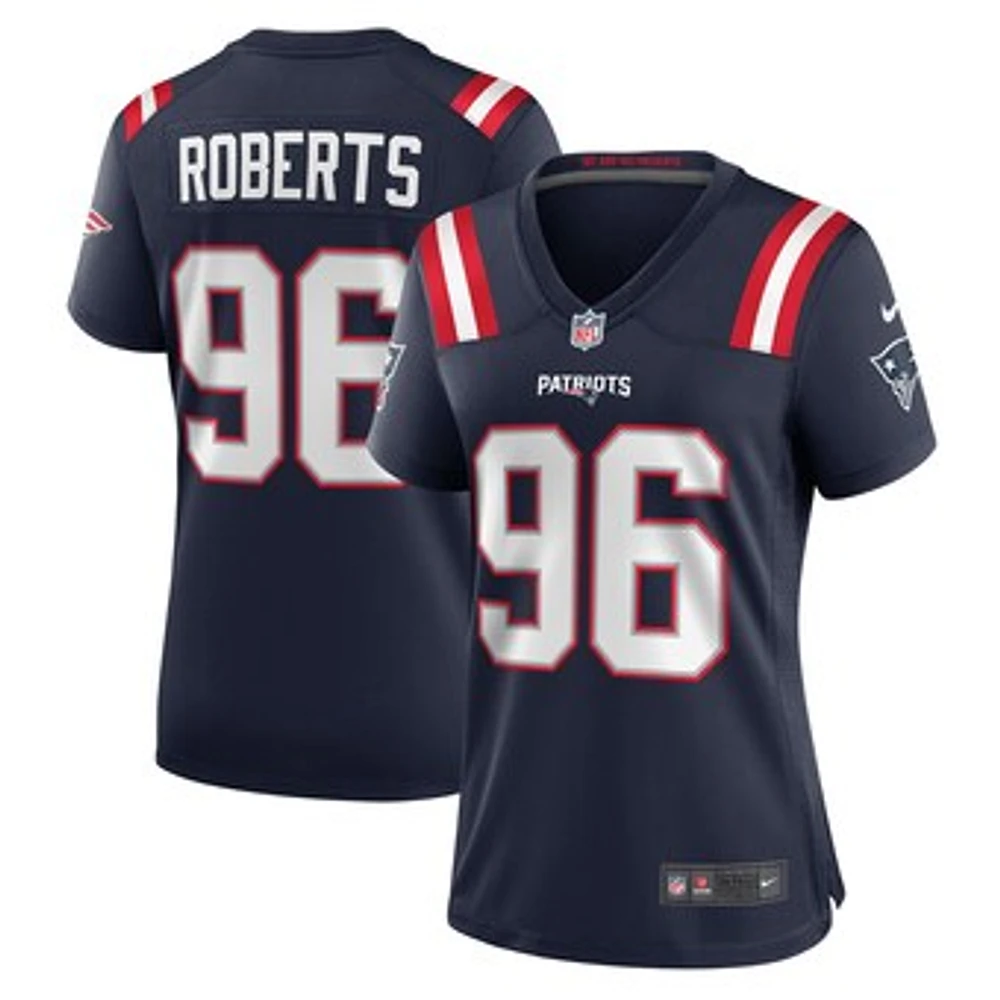 Women's Nike Sam Roberts Navy New England Patriots Game Player Jersey