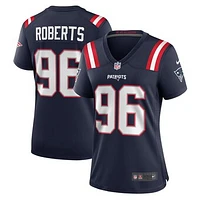 Women's Nike Sam Roberts Navy New England Patriots Game Player Jersey