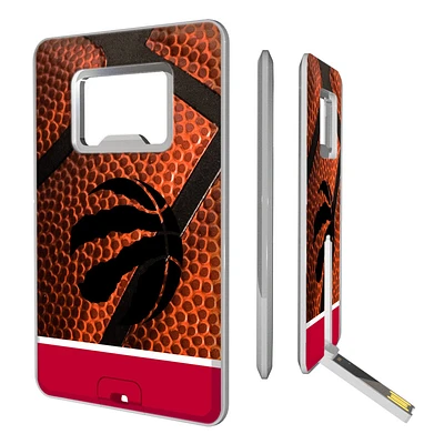 Toronto Raptors Basketball Credit Card USB Drive & Bottle Opener