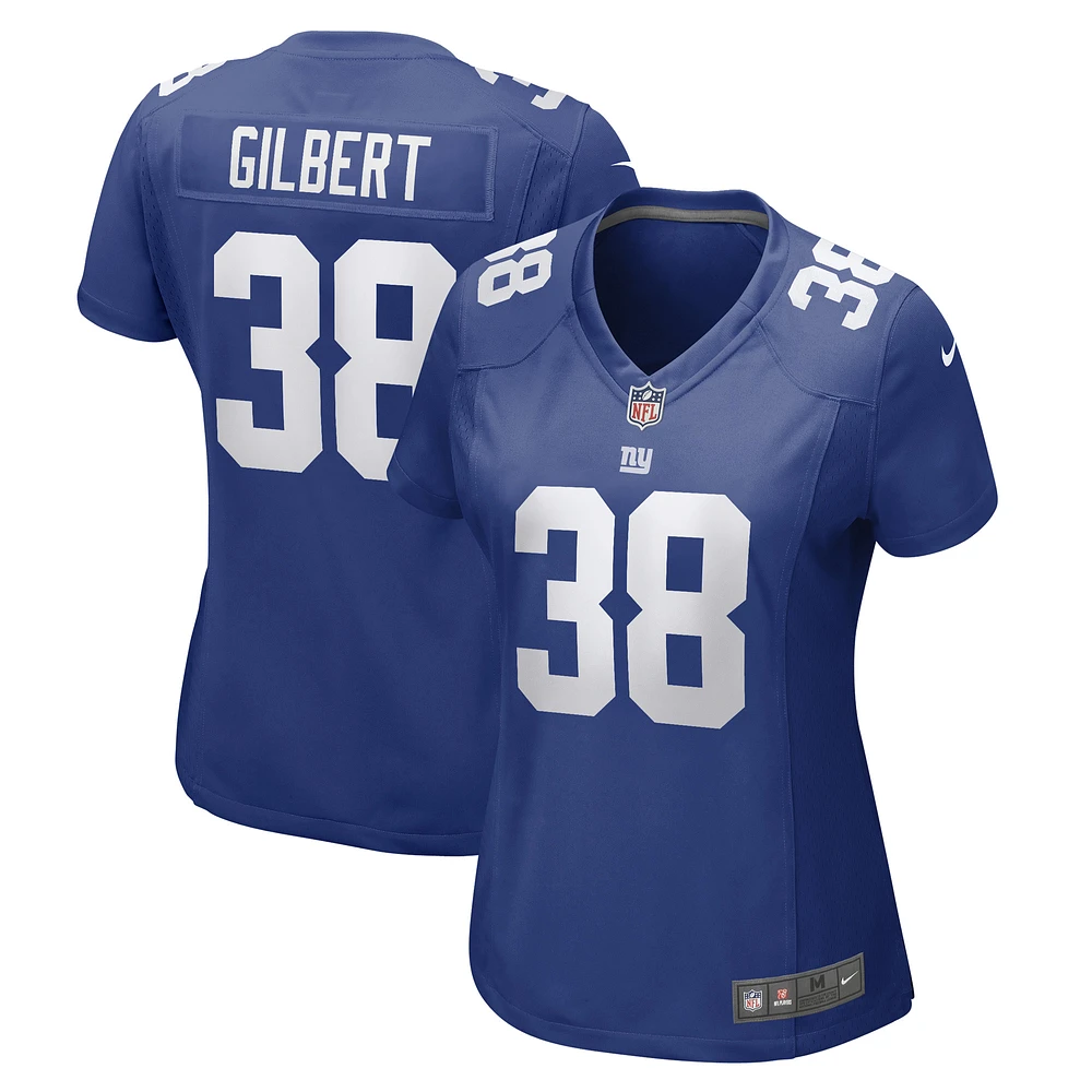 Women's Nike Zyon Gilbert Royal New York Giants Game Player Jersey