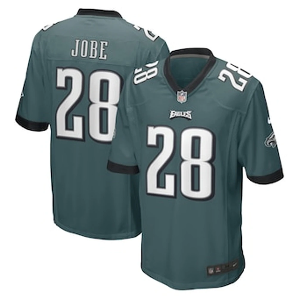 Men's Nike Josh Jobe Midnight Green Philadelphia Eagles Game Player Jersey