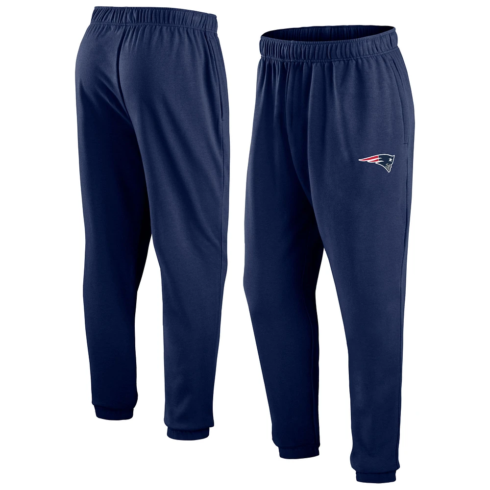 Men's Fanatics Navy New England Patriots Big & Tall Tracking Lightweight Pajama Pants