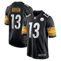 Men's Nike Miles Boykin Black Pittsburgh Steelers Game Player Jersey