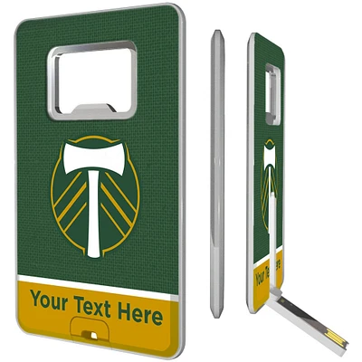 Portland Timbers Personalized Credit Card USB Drive & Bottle Opener