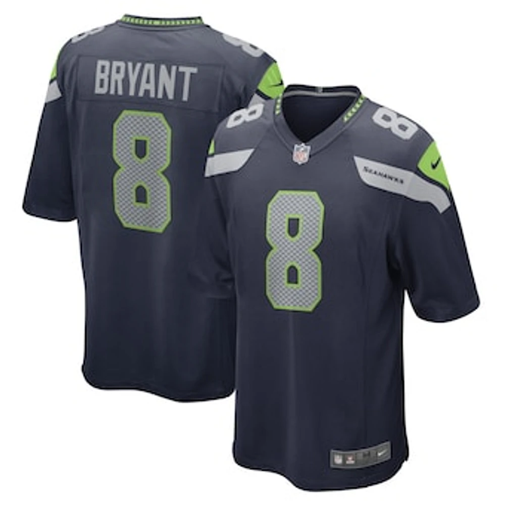 Men's Nike Coby Bryant College Navy Seattle Seahawks Game Player Jersey