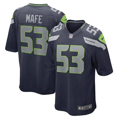 Men's Nike Boye Mafe College Navy Seattle Seahawks Game Player Jersey