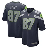 Men's Nike Noah Fant College Navy Seattle Seahawks Game Player Jersey