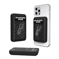 San Antonio Spurs Endzone Design 5000mAh Wireless Mag Power Bank