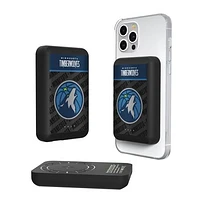 Minnesota Timberwolves Endzone Design 5000mAh Wireless Mag Power Bank
