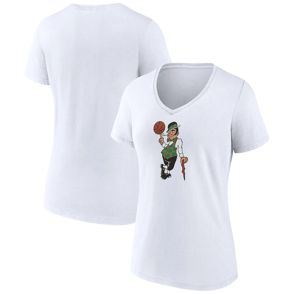 Women's Boston Celtics Alternate Logo V-Neck T-Shirt
