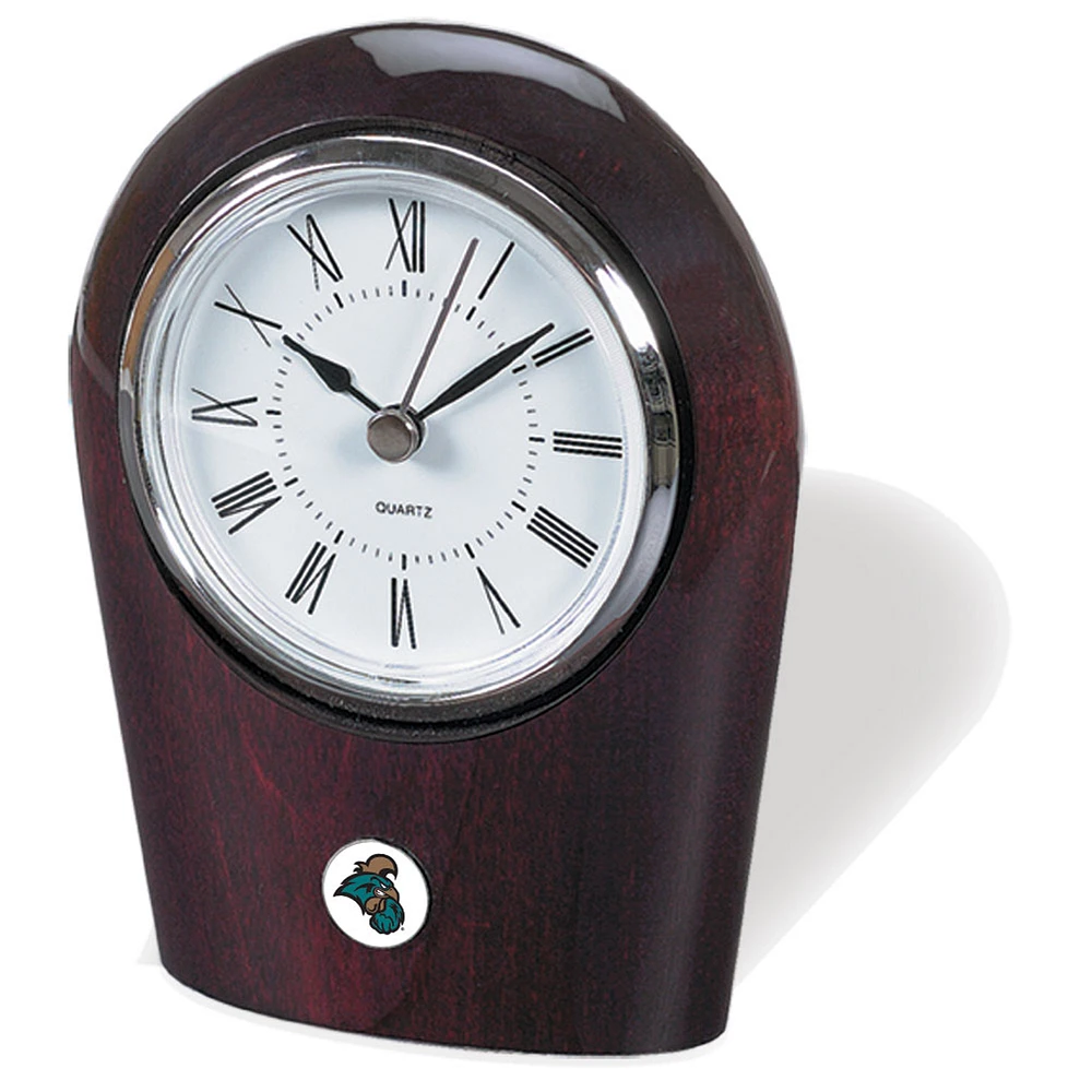 Coastal Carolina Chanticleers Team Logo Palm Clock