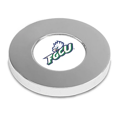 Silver Florida Gulf Coast Eagles Team Logo Paperweight