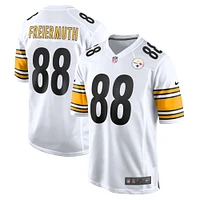 Men's Nike Pat Freiermuth White Pittsburgh Steelers Game Player Jersey