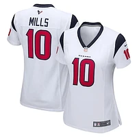 Women's Nike Davis Mills White Houston Texans Game Player Jersey