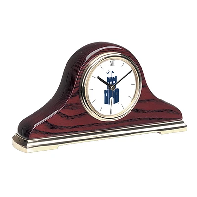 Gold Citadel Bulldogs Mantle Clock
