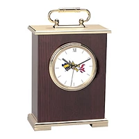 Drexel Dragons Gold Logo Carriage Clock