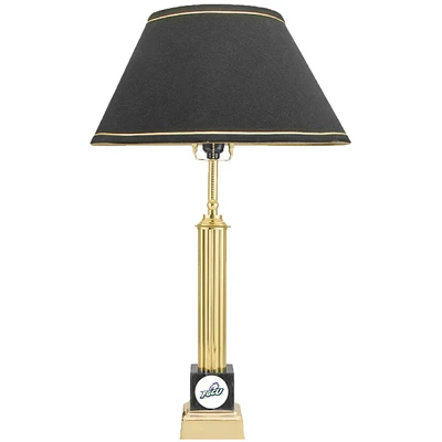 Gold Florida Gulf Coast Eagles Logo Alumni Lamp