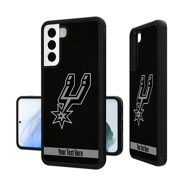 San Antonio Spurs Personalized Stripe Galaxy Bump Case