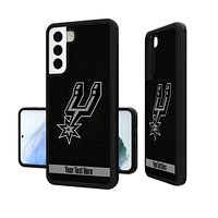 San Antonio Spurs Personalized Stripe Galaxy Bump Case