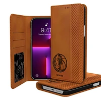 Dallas Mavericks Personalized Burn Design iPhone Folio Case