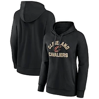 Women's Black Cleveland Cavaliers Overtime Pullover Hoodie