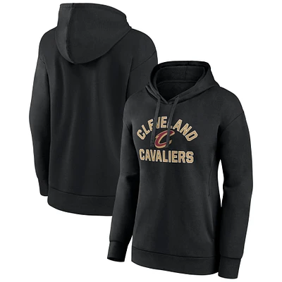 Women's Black Cleveland Cavaliers Overtime Pullover Hoodie
