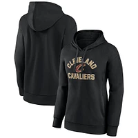 Women's Black Cleveland Cavaliers Overtime Pullover Hoodie