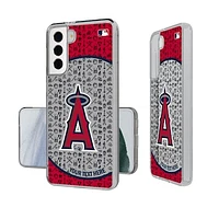 Los Angeles Angels Circle Design Galaxy Clear Phone Case