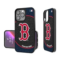 Boston Red Sox Circle Design Personalized iPhone Bump Case