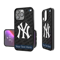 New York Yankees Tilt Design Personalized iPhone Bump Case