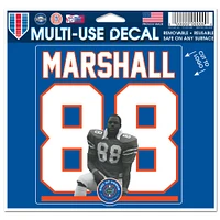 WinCraft Wilber Marshall Florida Gators Ring of Honor 4.5'' x 7.5'' Multi-Use Decal