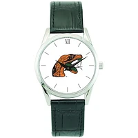 Unisex Silver Florida A&M Rattlers Stainless Steel Wristwatch