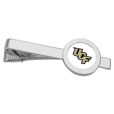 Silver UCF Knights Team Logo Tie Bar