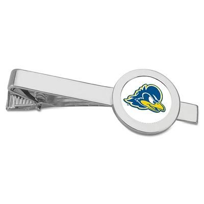 Silver Delaware Fightin' Blue Hens Team Logo Tie Bar