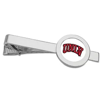 Silver UNLV Rebels Team Logo Tie Bar