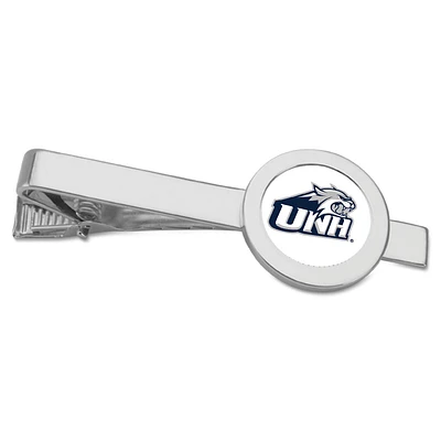 Silver New Hampshire Wildcats Team Logo Tie Bar
