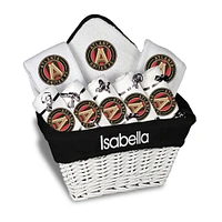 Infant White Atlanta United FC Personalized Large Gift Basket