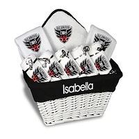 Infant White D.C. United Personalized Gift Basket