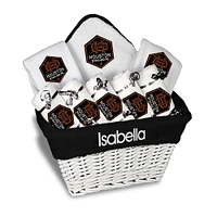 Infant White Houston Dynamo FC Personalized Gift Basket
