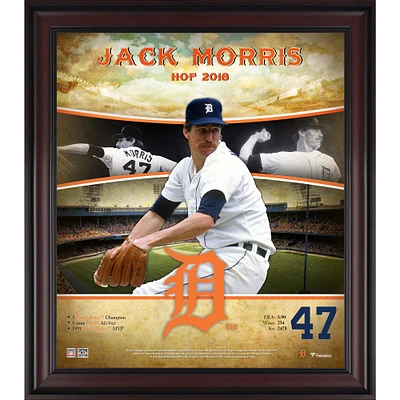 Jack Morris Detroit Tigers Framed 15" x 17" Hall of Fame Career Profile