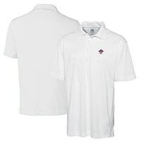 Men's Cutter & Buck White ECU Pirates Big & Tall DryTec Genre Textured Solid Polo