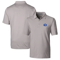 Men's Cutter & Buck Gray Air Force Falcons Big Tall Forge Pencil Stripe Stretch Polo