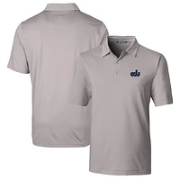 Men's Cutter & Buck Gray Old Dominion Monarchs Big Tall Forge Pencil Stripe Stretch Polo