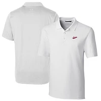 Men's Cutter & Buck White New Mexico State Aggies Big Tall Forge Stretch Polo