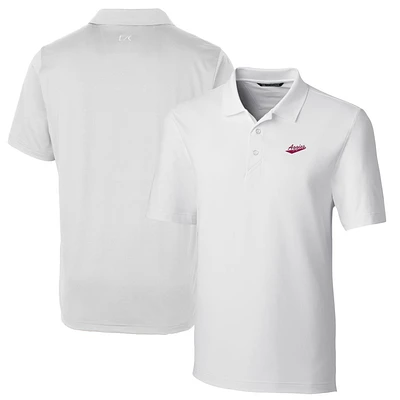 Men's Cutter & Buck White New Mexico State Aggies Big Tall Forge Stretch Polo