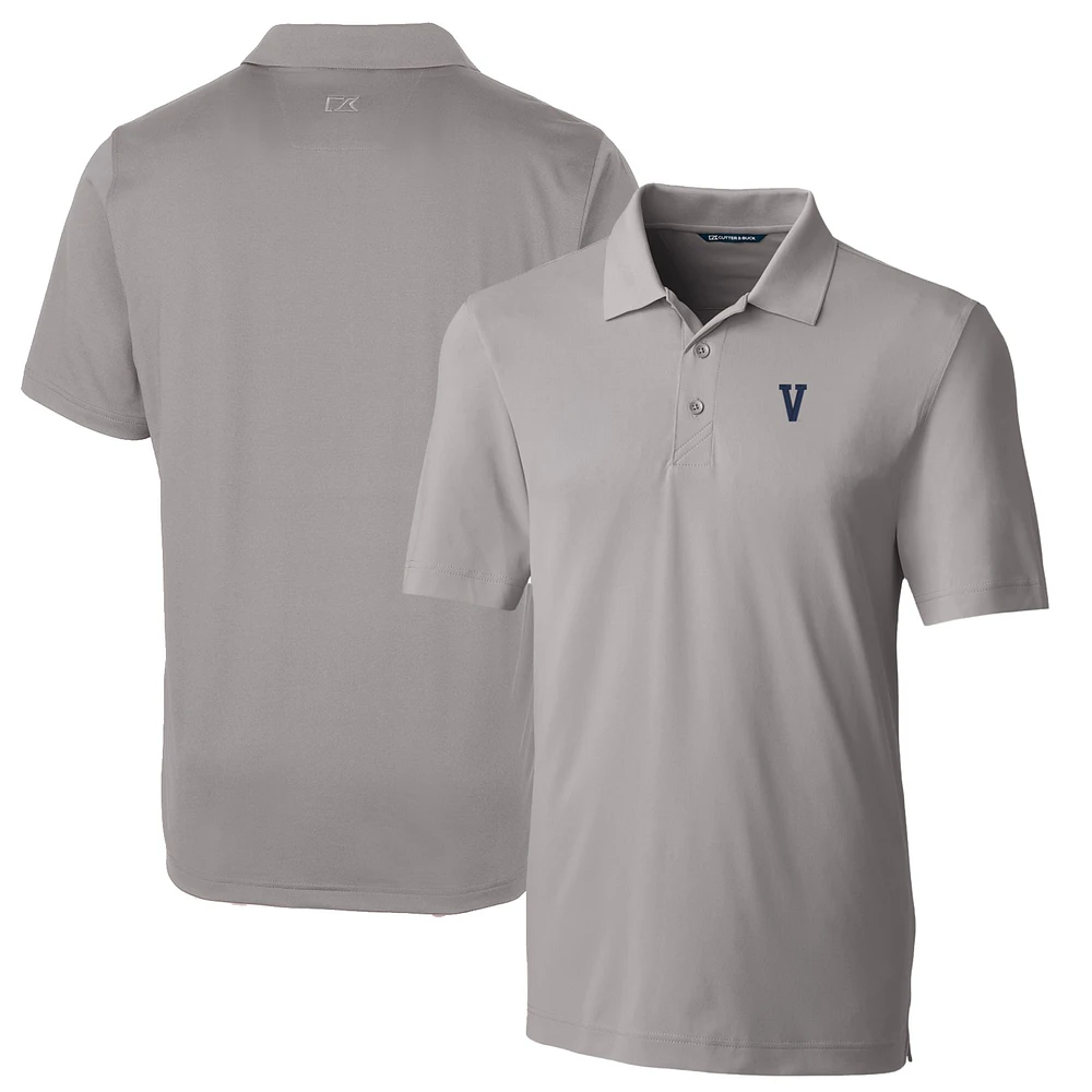 Men's Cutter & Buck Gray Villanova Wildcats Logo Big Tall Forge Stretch Polo